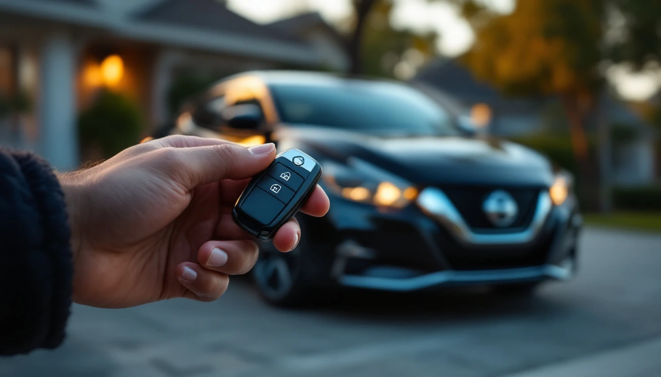 Llave de Nissan Maxima con Intelligent Key en Plano: Guía 2026